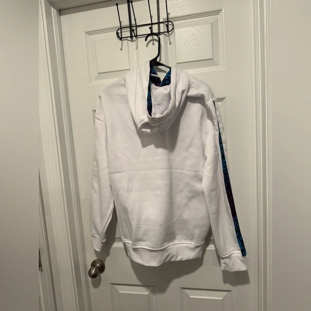 NWOT ECKO UNLTD Gradient Tape Rhino Stripe Pullover Hoodie Size Small